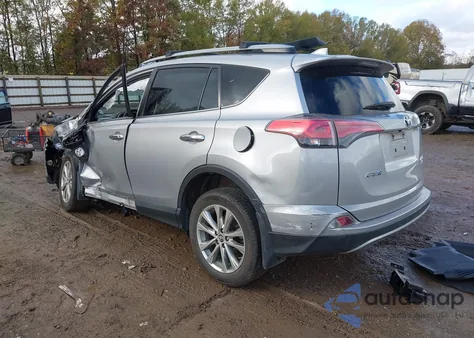 2017 Toyota Rav4 Limited from USA, damaged, VIN 2T3DFREV4HW681585